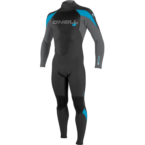 O'Neill Youth Epic 3/2mm Full Suit, Black/Smoke/Tahiti