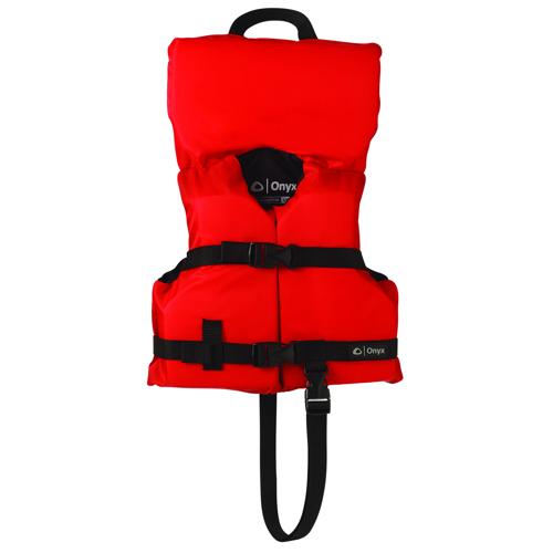 Onyx General Purpose Life Jacket for Infant/Child Infant Red