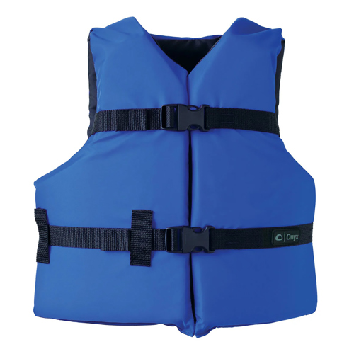 Onyx General Purpose Life Jacket for Infant/Child Youth Blue
