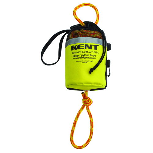 Onyx Safety Rescue Throw Bag with 50" Rope 50' Yellow