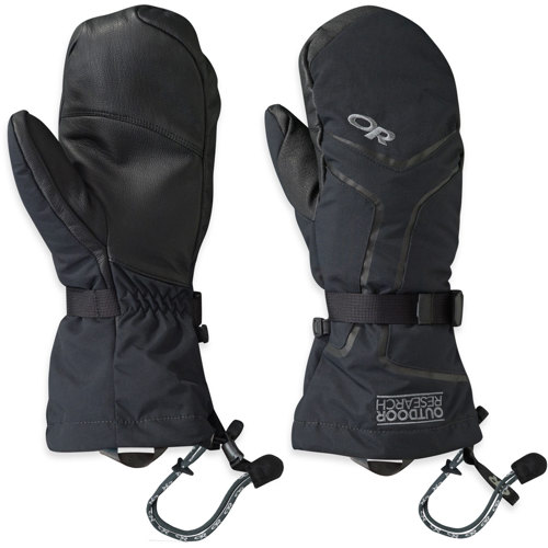 Outdoor Research Highcamp Mitts for Men - Black