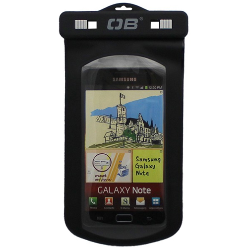 Over-Board Large Phone Case, Black