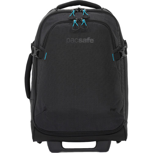 Pacsafe Toursafe 21 Anti-Theft Wheeled Carry-On, Black