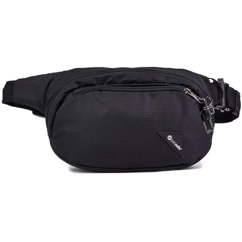 Pacsafe V Anti-Theft Hip Pack Jet Black