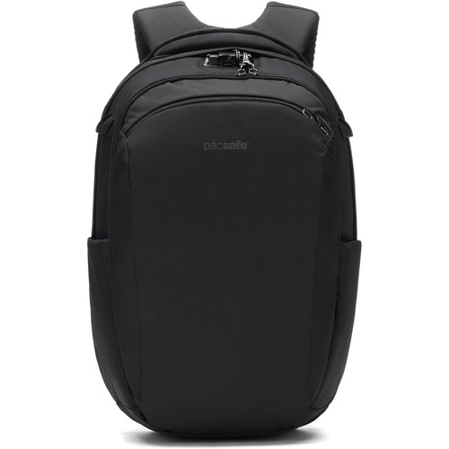 Pacsafe V 26L Anti-Theft Tour Backpack Jet Black