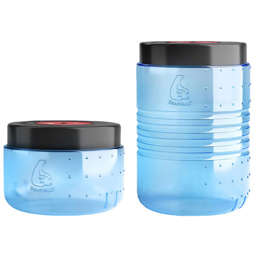 BearVault BV500 Solo Bear Resistant Food Canister Bundle with BV425 Canister