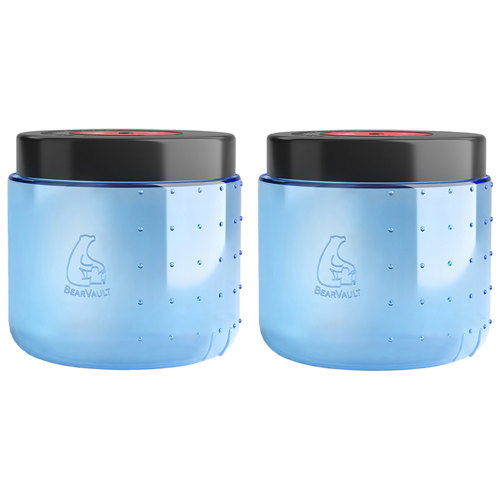 BearVault BV450 Solo Bear Resistant Food Canister, 2 Pack PCKSNSBV450A