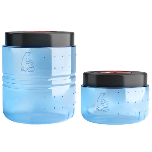 BearVault BV475 Trek Bear Resistant Canister Bundle with BV425 Food Canister