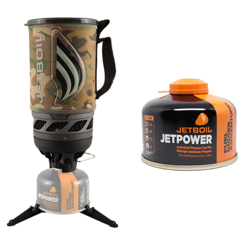 Jetboil Flash Cooking System with JetPower Fuel 100g
