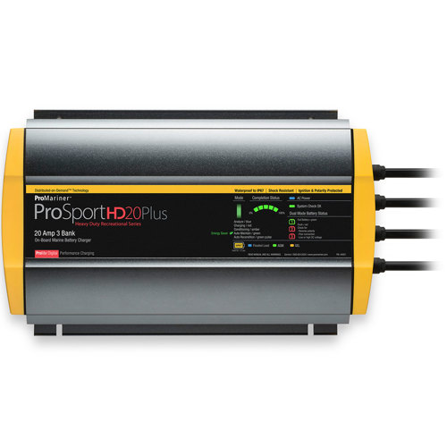 Promariner ProsportHD 20 Plus Gen 4-20A 3-Bank Battery Charger
