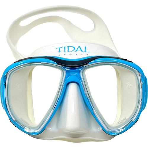 ProShot Dual Lens Tidal Mask Aqua/White Skirt
