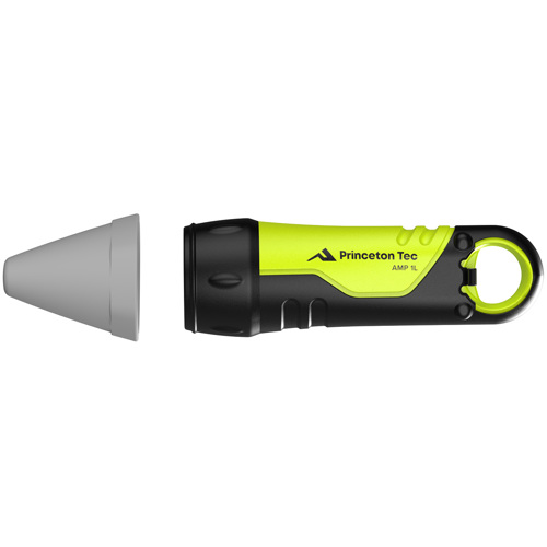 Princeton Tec AMP 1 LED Flashlight with Cone Yellow