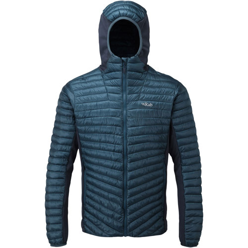 rab mens cirrus flex hoody steel