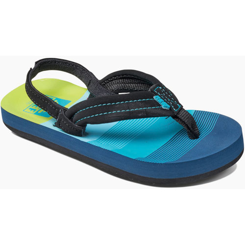 Reef Kid's Ahi Sandal 6 Aqua Green