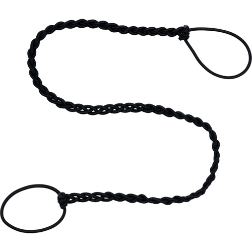 Rip Tie 2.5mm Tangle Free Hair Tie 34" Black Single