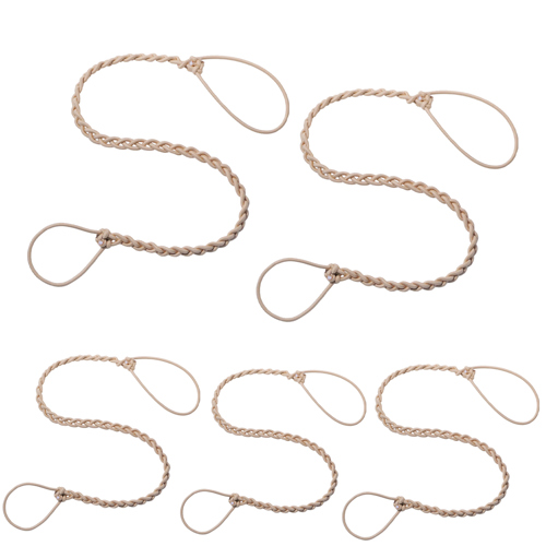 Rip Tie 2.5mm Tangle Free Hair Tie 34" Blonde 5-Pack