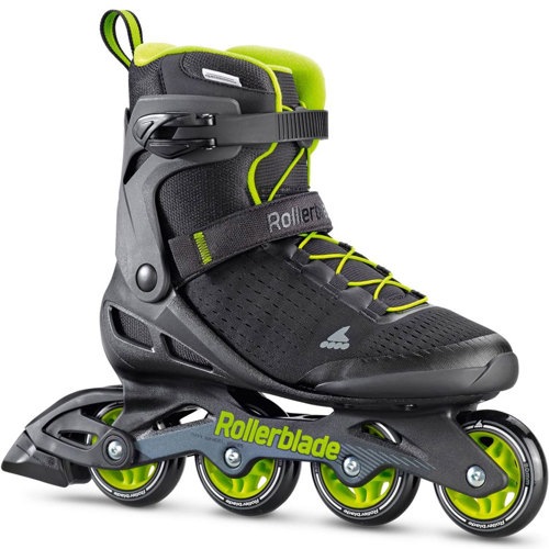 Rollerblade Zetrablade Elite Inline Skates for Men 6 Black/Lime