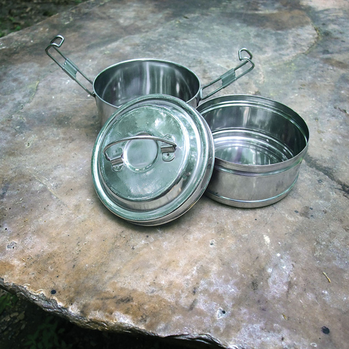 Rome 2-Tier Mini Oval Tiffin Food Carrier