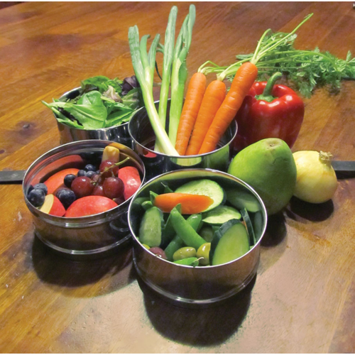 Rome 4-Tier Round Tiffin Food Carrier