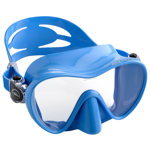 Rapido Active Frameless Single Lens Mask Pastel Blue