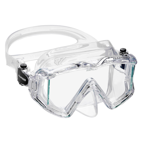 Rapido Clareza Three Lens Mask Clear