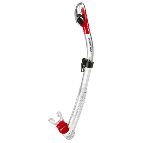 Rapido Energy Dry Snorkel Clear/Pastel Red