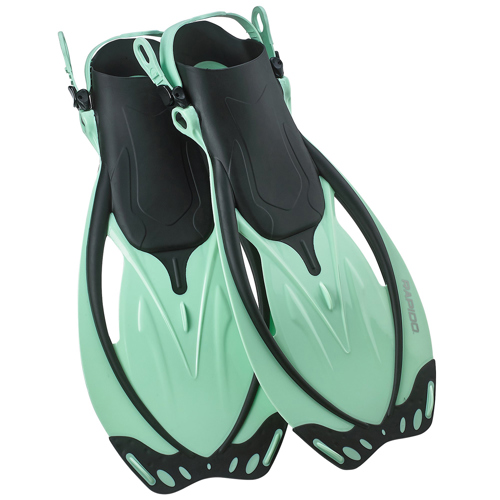 Rapido Marine Open Heel Adjustable Fins Medium-Large/X-Large Mint