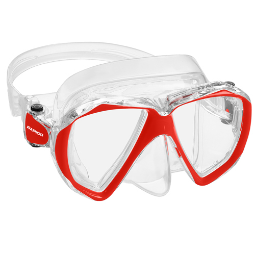 Rapido Otimo Two Lens Mask Pastel Red