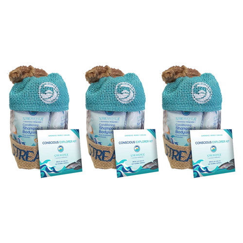 Stream2Sea Conscious Explorer Kit - Assorted Travel Sizes 3-Pack