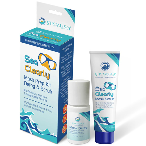 Stream2Sea Sea Clearly Mask Prep Kit Defog & Scrub Single