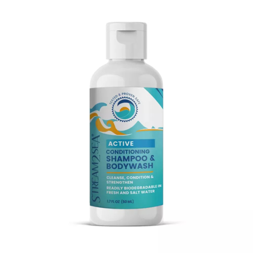 Stream2Sea Conditioning Shampoo and Bodywash, 1.8 fl. oz (50 ml) Single