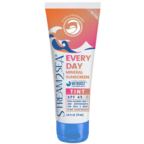 Stream2Sea Every Day Tint Mineral Sunscreen SPF 45 Single