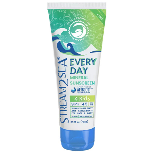 Stream2Sea Every Day Mineral Sunscreen 4 Kids SPF 45 Single