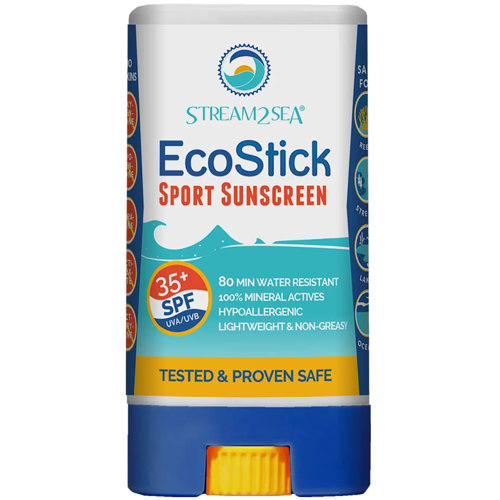 Stream2Sea EcoStick Sunscreen, 0.5 oz (15g) Single