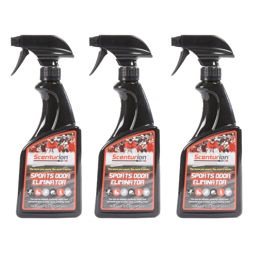 Scenturion 16oz Sports Odor Eliminator 3-Pack