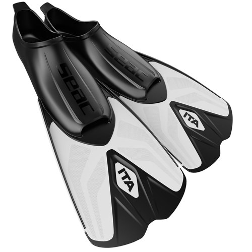 Seac ITA Short Fins White 10/11