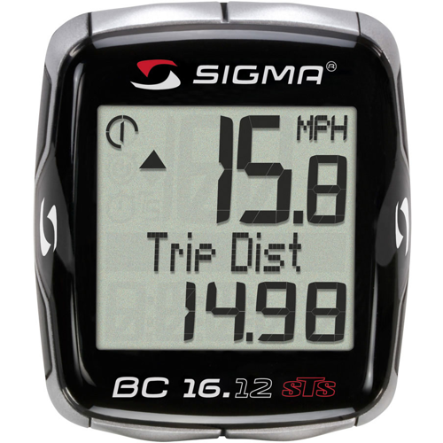 Sigma Sport BC16.12 STS Cadence Wireless Bike Computer 06131