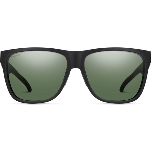 Smith Optics LowDown XL 2 Sunglasses, Matte Black - Polarized Gray Green