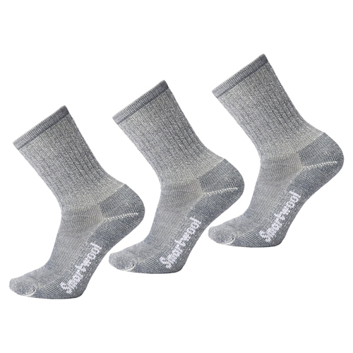 SmartWool Hike Classic Edition Light Cushion Crew Socks for Men, 3-Pack