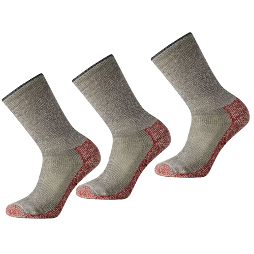 Smartwool Uniseks Hike Classic Edition Full Cushion Crew Sokken Medium Gray L
