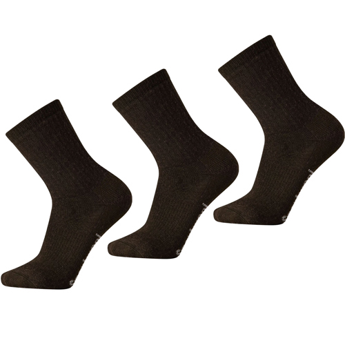 Smartwool Classic Hike Full Cushion Solid Crew Socks for Men, 3-Pack