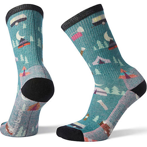 SmartWool Hike Light Summer Nights Print Crew Socks for Women