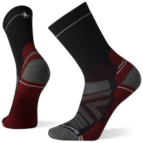 Smartwool Performance Hike Light Cushion Crew Socks for Men Charcoal Medium