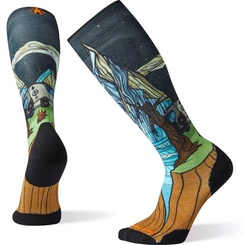 Smartwool PhD Ski Light Elite Benchetler Print Sock
