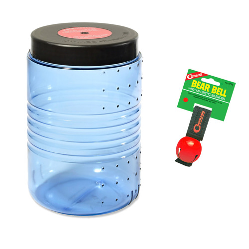 BearVault BV500 Solo Bear Resistant Food Canister with Free BearBell