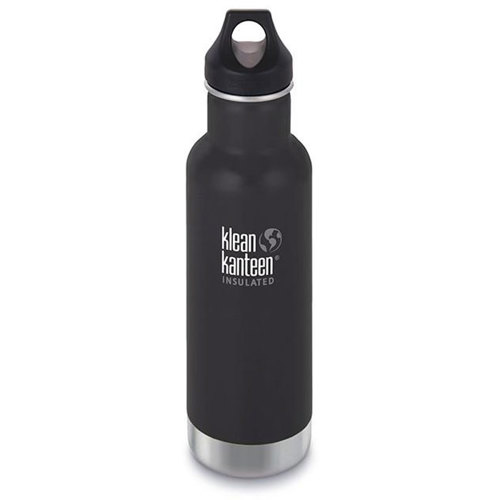 Klean Kanteen 20 oz Classic Vacuum Insulated Bottle with Loop Cap