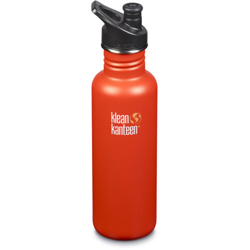 Klean Kanteen Classic 27 oz Single Wall Bottle with 3.0 Sport Cap 