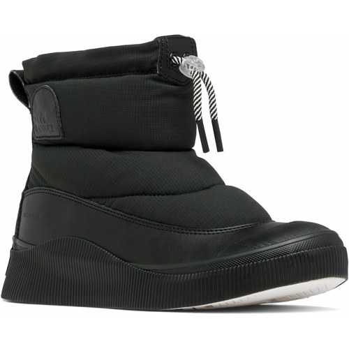 Sorel Out N About IV Puffy Waterproof Boots for Women 7.5 Black/Chalk