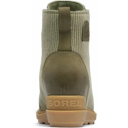 Sorel Evie II NW Lace Plus Boots for Women 7 Stone Green/Gum 17