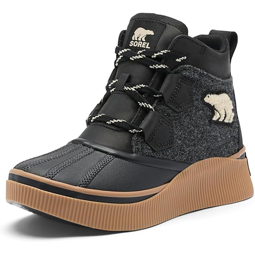Sorel Out N About IV Classic Waterproof Boot for Women 6.5 Black/Gum 2
